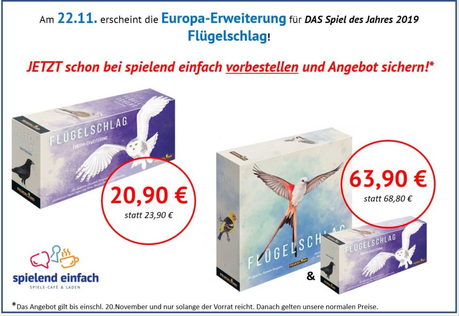 Flügelschlag Angebot spielend einfach
